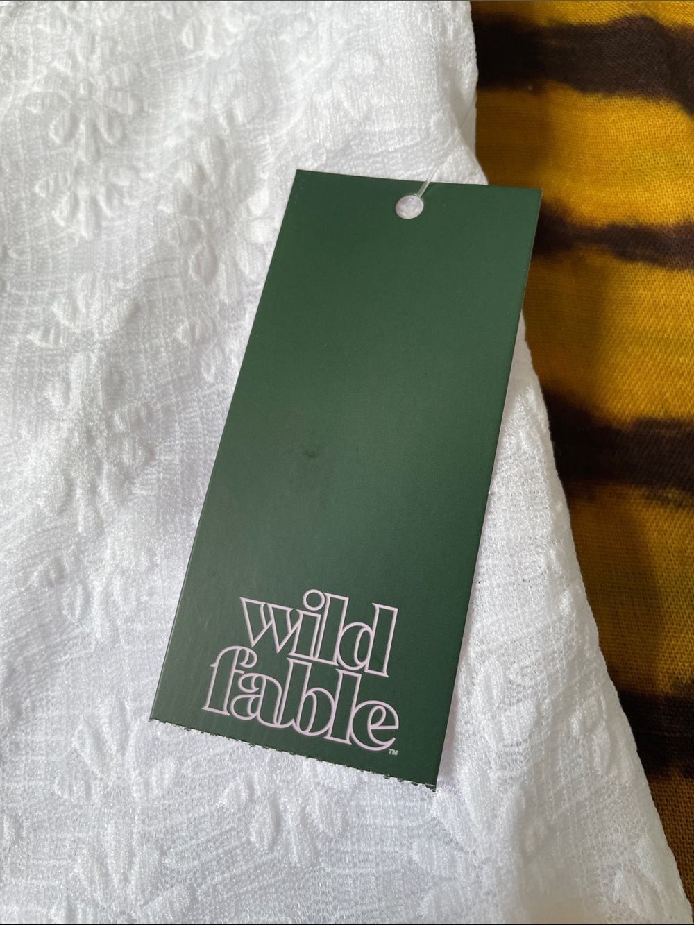 NWT Wild Fable White halter top. Size Medium. - Picture 3 of 4